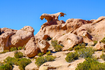 Volcanic landscape of Altiplano
