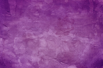 Fototapeta premium Cardboard purple abstract pattern texture close-up. Retro old paper background. Grunge concrete wall. Vintage blank wallpaper.