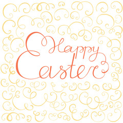 Happy easter card