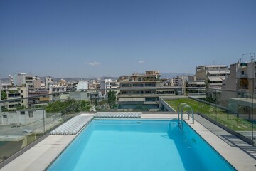 Rooftop Pool with a view 