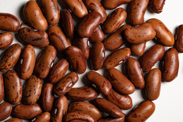 Close up of dried bean set (legumes).
Main ingredient for protein-rich dishes and natural cuisine. Used a lot in Mexican cuisine. Food background