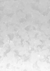 White ink and watercolor texture on white paper background. Gradient paint strokes and decalcomania effect. Hand-painted gouache abstract image. Mess on the canvas.