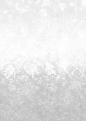 White ink and watercolor texture on white paper background. Gradient paint strokes and decalcomania effect. Hand-painted gouache abstract image. Mess on the canvas.