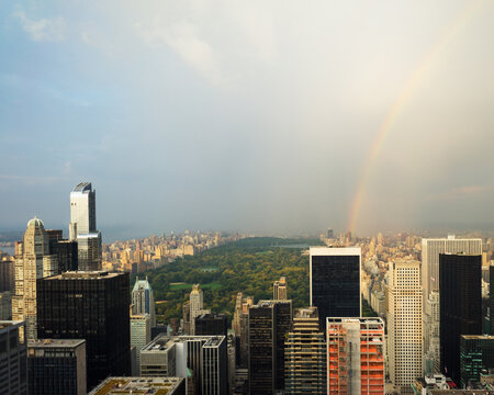 Rainbow in Central Park