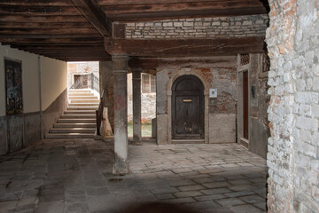 Characteristic view of the city of Venice, Italy, Europe