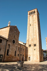 Fototapeta premium Church of San Giacomo dall'Orio, city of Venice, Italy, Europe