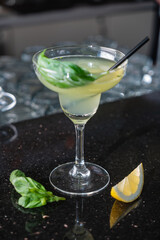 mocktail in the bar