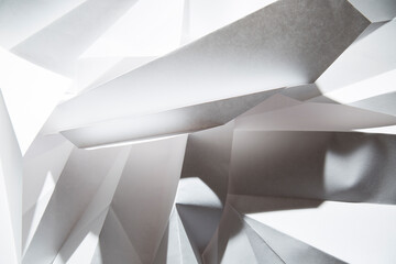 Folded paper