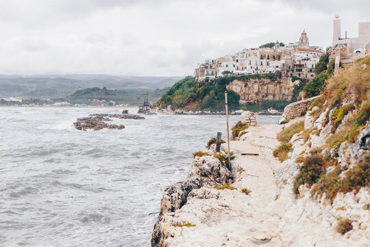 Village on the cliff