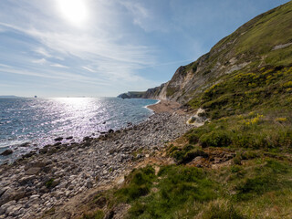 Man O'War Beach view from east
