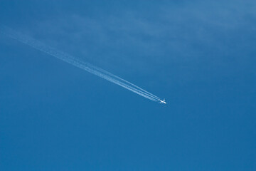 plane in the sky