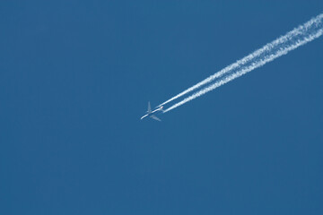 airplane in the sky