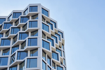 White, cool office building