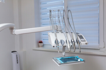 Closeup photo of dental equipments
