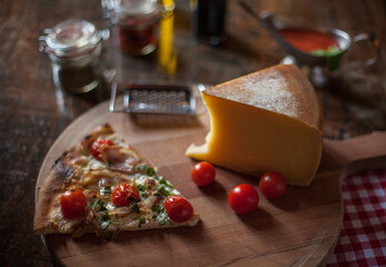 Slice of Caprino Pizza