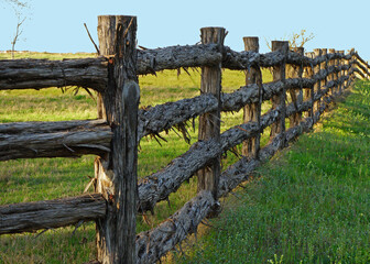 Wood Fencing at the Ranch
