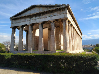 Fototapeta na wymiar Ancient Agora of Athens
