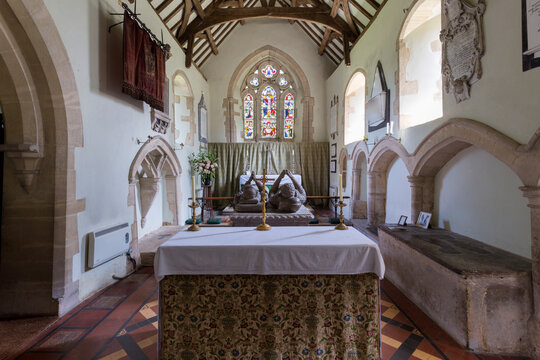 Interior of an 11th century Church. England,UK