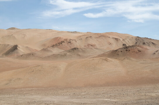 Dry desert mountains
