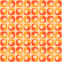 Simple abstract seamless pattern - decorative accent for any surfaces.