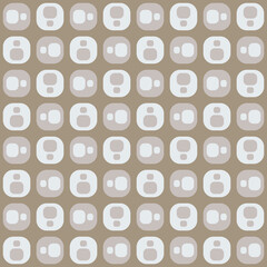 Simple abstract seamless pattern - decorative accent for any surfaces.