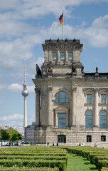 Reichstag, wieża telewizyjna © Grzegorz