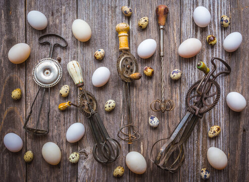 assorted eggs and eggbeaters