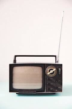 Vintage retro analogue television