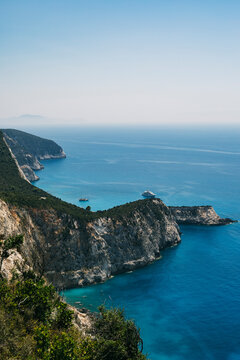 Porto Katsiki on a sunny day