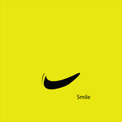 Obraz na płótnie Canvas Smile icon Logo Vector Template Design - Vector