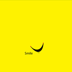 Obraz na płótnie Canvas Smile icon Logo Vector Template Design - Vector