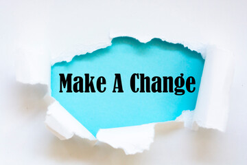 Make A Change, Business Concept