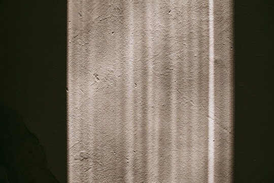 dramatic sunlight on wall