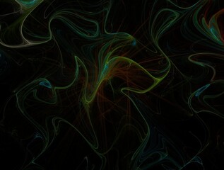 Imaginatory fractal background Image