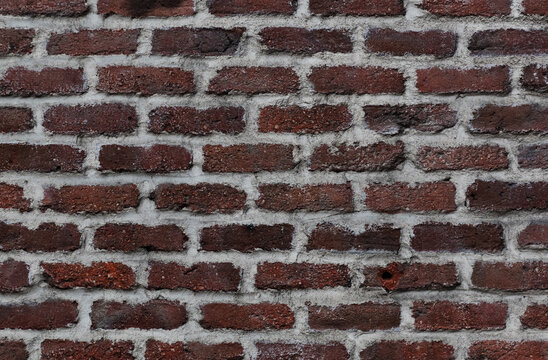 Fototapeta Background of red brick wall