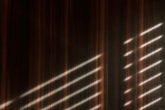 Sun Rays on Wooden Surface