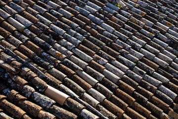 old roof tiles
