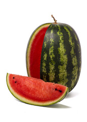  Watermelon isolated on white background