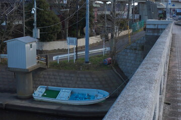 橋の上から見た風景