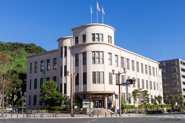 Obraz premium 晴天の鹿児島県立博物館