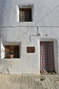White facade