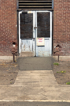 Weathered Industrial Exterior