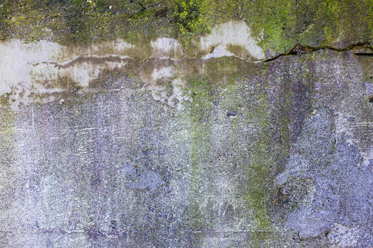 Detail of weathered and worn urban call