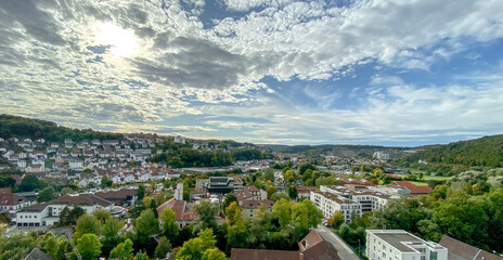 view of the city