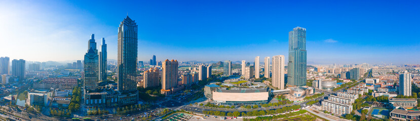 Fototapeta premium Urban scenery of Suzhou, Jiangsu Province, China