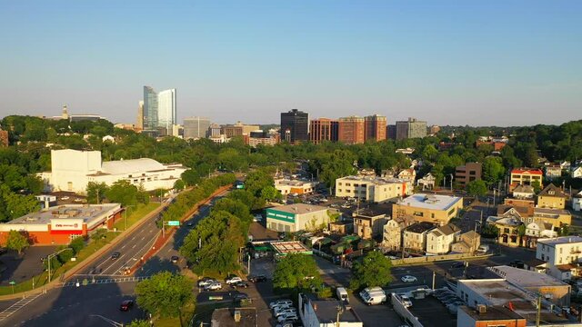 View of Downtown White Plaines New York