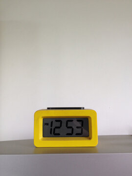 Yellow clock