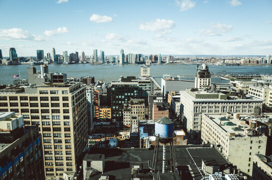view from a building of soho new york