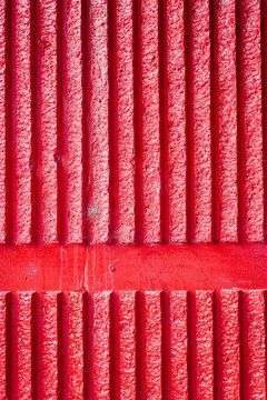 red textured concrete wall