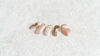 ネイルチップ/ジェルネイル/nail tip sample